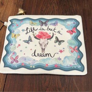 NWT EMM KUO "Life is but a dream" Paloma Wristlet